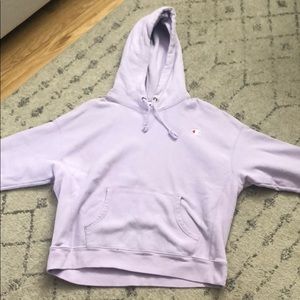 Light purple champion hoodie